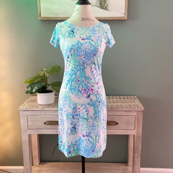 Lilly Pulitzer Marlowe Dress Craysea XS - Picture 2 of 5